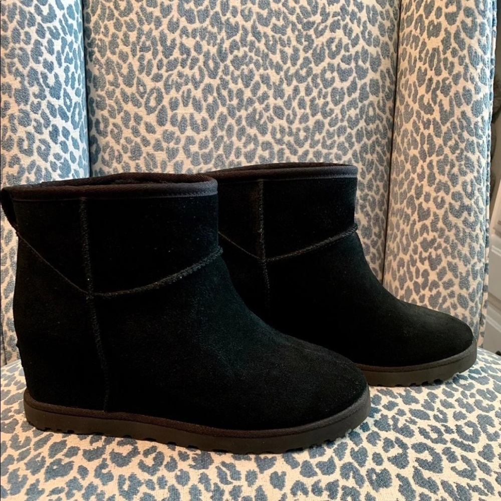 Ugg Classic Femme Mini Suede Wedge Boots